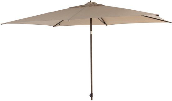 4 Seasons Outdoor Azzurro stokparasol 200x300 cm Wenge frame
