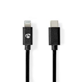 Nedis CCGP39650BK20 - USB-kabel - 2 m - Zwart