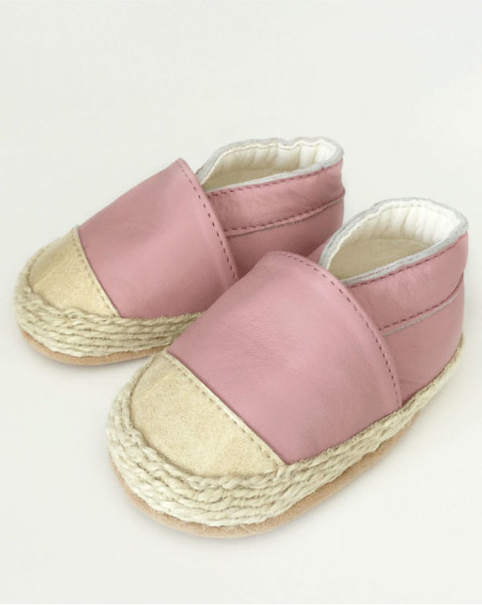 Kohworld Babyschoentjes-espadrilles-Golden-Rose / 9-12 mnd