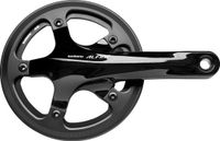 Shimano Alfine FC-S501 Crankset 42 tanden met kettingbeschermer buiten + binnen Pedaalarmlengte 170mm Zwart Aluminium