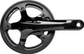 Shimano Alfine FC-S501 Crankset 42 tanden met kettingbeschermer buiten + binnen Pedaalarmlengte 170mm Zwart Aluminium