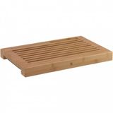 WMF 18.9201.4500 Snijplank - Rechthoekig - Bamboe, Roestvrijstaal - Hout