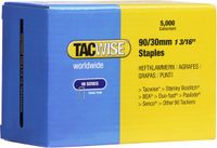 Tacwise nieten voor tacker - Type 90 - 30 mm - Gegalvaniseerd - 5000 stuks