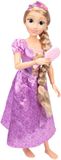 Disney Jakks Pacific Disney Princess Rapunzel My Size Doll, 80 cm, Poseable, Purple Dress, Includes Brush