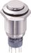TRU COMPONENTS Vandalismebestendige druktoets LAS2GQH-22/S/P