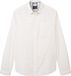 TOM TAILOR Chemise homme - Taille M - Coton/Élasthanne - Coupe droite - Manches longues - Fleuri - Décontracté