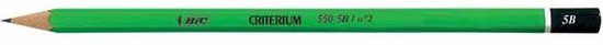 BIC Criterium 550 5B Grafiet Potloden - Doos van 12 Stuks