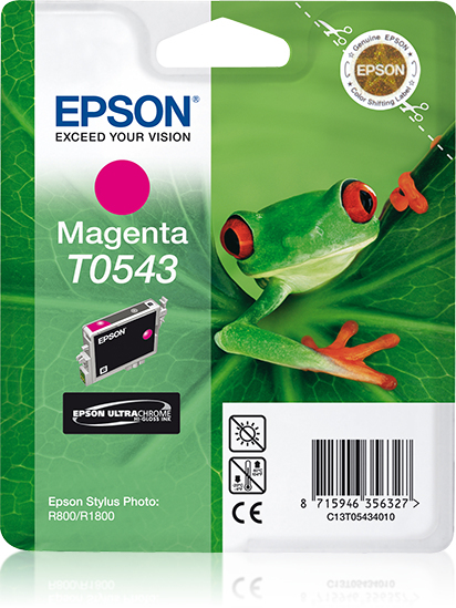 Epson inktpatroon Magenta T0543 Ultra Chrome Hi-Gloss