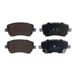 Quaro Kit de plaquettes de frein, frein à disque Quaro Qp2261 German E Cars 2397302