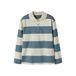 NAME IT KIDS rechtvallende gestreepte polo - blauw