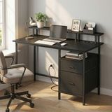Vasagle Bureau Gamer Noir 120 x 60 cm
