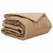 vidaXL Zomerdekbed Goud 155 x 220 cm Satijn en Microfiber