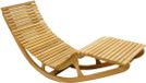 VITA Ligbed teak licht goudbruin