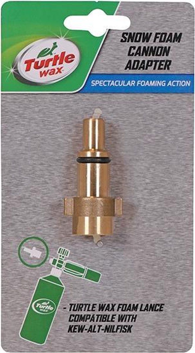 Turtle Wax Adapter Snow Foam Cannon - Kew / Alt / Nilfisk - 5018857013291