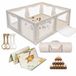 Elissio® Baby box - Beige - 180x150 CM