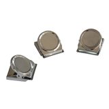 Franken HMC35 Bordmagneet Zilver Roestvrijstaal 45 x 45 x 35 mm