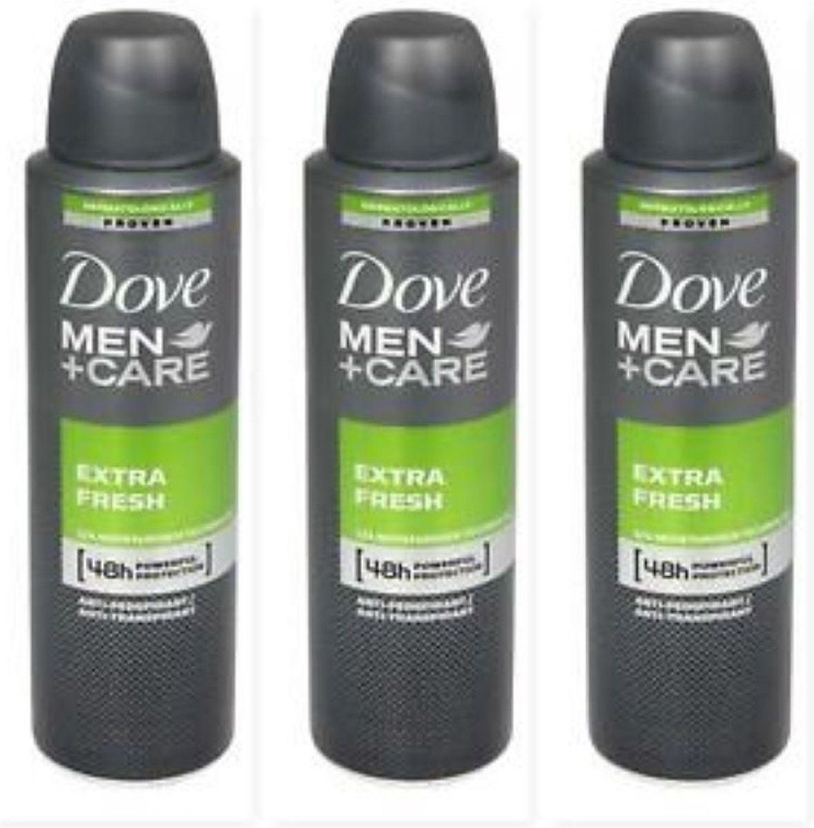 Dove Men+Care Extra Fresh Deodorant Spray - 3 x 150 ml