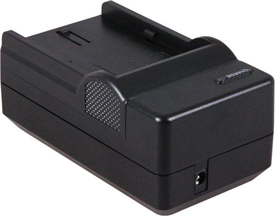Reislader voor Nikon EN-EL24 - Zwart - Snel laden - Met kabel