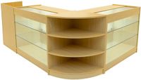 MonsterShop Astro led toonbankset - esdoorn - lm60, tb60 & 2xk1200