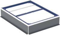 Geberit Duofix cadre d'installation pour receveur de douche 110–140 cm, pour sept pieds : 120x90cm