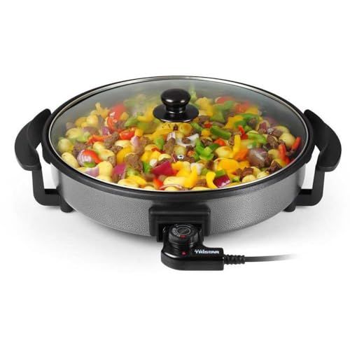 Tristar PZ-2963 Elektrische Hapjespan – Diameter: 30 cm – Anti-aanbaklaag - 1500 Watt