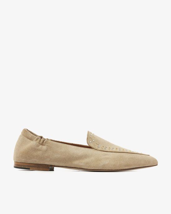 VIA VAI Lola Gabriel Loafers Dames - Suède - Beige - Maat 37