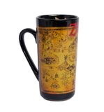 Legend Pyramid International Legend Of Zelda (black & Gold Map) Grande Mug