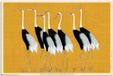 GRUPO ERIK EDITORES S.L. Poster Flock Of Beautiful Japanese Red Crown Crane By O Korin 61x91,5cm