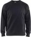 Blåkläder Sweatshirt 5XL Noir/Noir Modacrylique/Coton Ignifuge Antistatique Hommes EN 1149 EN IEC 61482 ISO 11612