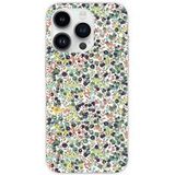 Liberty wiltshire vert Bedrukt siliconen hoesje compatibel met Apple iPhone 14 Pro