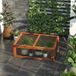 Serre de jardin compacte, petite serre tunnel avec panneaux en polycarbonate, excellente transmission de lumière, 100 cm de long x 65 cm de large x 40 cm de haut