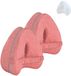 Ibenzoa® Coussin de genou ergonomique set de 2 pour dormeurs latéraux, soulage les douleurs au dos et aux articulations