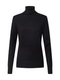 Saint Tropez J2046, MilaSZ Rollneck Pullover Dames Trui - Zwart - Maat S