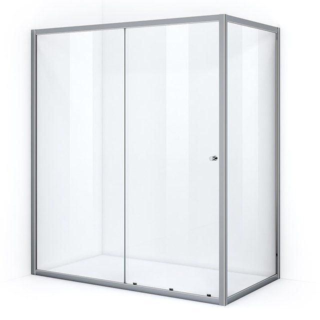 Maxaro Douchecabine Ruby Allure Helder 170x100cm met Schuifdeur