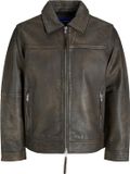 Jack & Jones Leren jas Leren jas Chocolate Brown