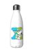 Snoopy - Roestvrijstalen Waterfles, Hermetische Sluiting, Veelkleurig Letter X-Ontwerp, 550 ml, Wit