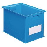 Bac empilable - bleu - longueur 200 à 630 mm - 3,6 à 85 litres