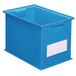 Bac empilable - bleu - longueur 200 à 630 mm - 3,6 à 85 litres