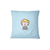 Bona Basics Decoratieve kussenhoes Lichtblauw 45x45 cm