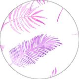 Bonateks Ronde digitaal bedrukte muismat, antislip onderkant, voor kantoor en thuis, diameter: 22 cm