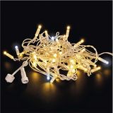 EMOS Premium LED-lichtslinger, knipperend wit – ijspegels, 3 m, voor buiten, warm/koud wit