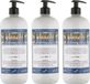Claudius Cosmetics B.V. Savon pour les mains Hammam Herbal 1 litre - avec pompe gratuite - set de 3 pièces