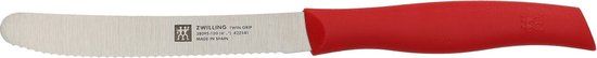 Zwilling Twin Grip Rood Universeel Mes Getand 12 cm