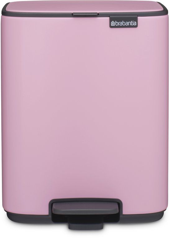 Brabantia Bo pedaalemmer 12 liter lilac pink