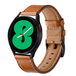 Samsung Galaxy Watch 7 / Galaxy Watch FE 40mm & 44mm Bruin Lederen Bandje