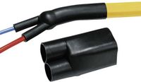 HellermannTyton 402-16039 Warmkrimpend vormstuk voor 2-voudige aftakking Nominale binnen-Ø (voor krimpen): 21 mm 1 stuk