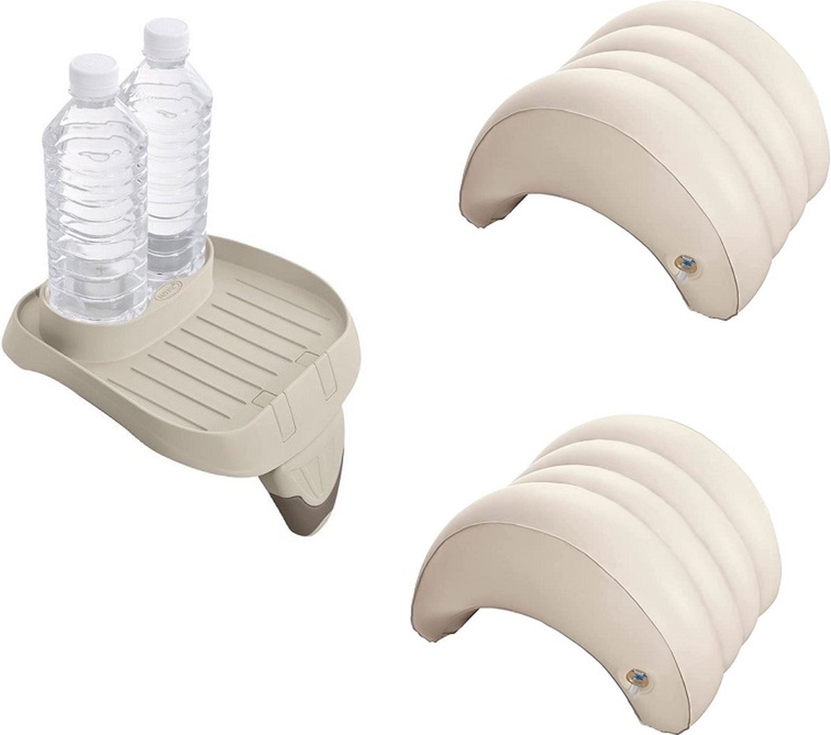 Intex Set 2 Spa Hoofdsteun 1 Purespa Bekerhouder