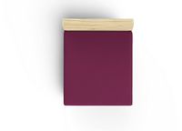 Merkloos / Sans marque Asir - Ranforce Hoeslaken Kingsize - Paars - 100% Katoen - 160 x 200+30 cm