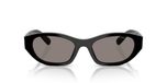 Miu Miu 0mu A03s Lunettes de Soleil Femme Noir Gris 53mm