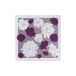 Roeckl Doek ' Daisy' blauw / lila / wit
